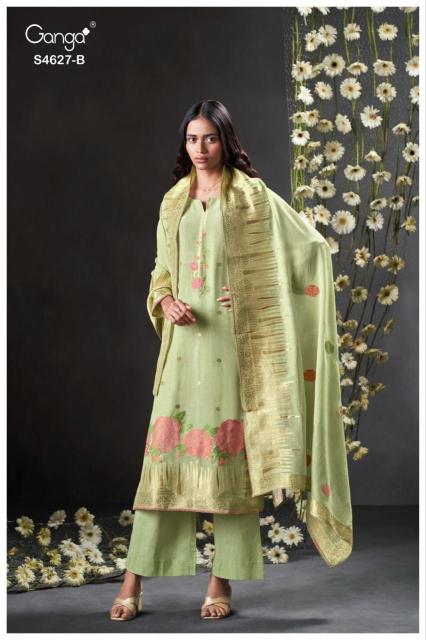 Ganga rilara 4627 wholesale ladies dress material suppliers  - wholesale export